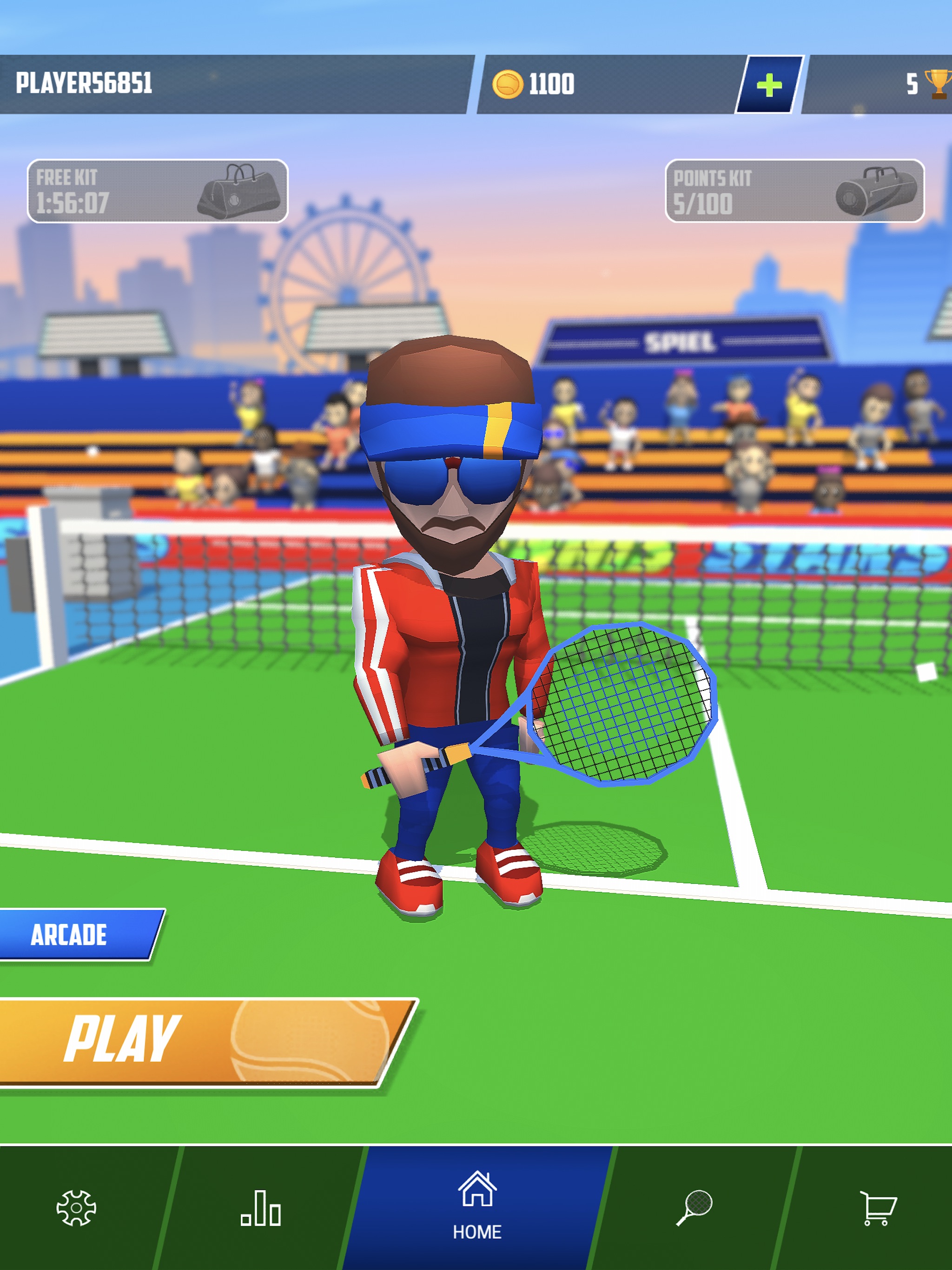 Скриншоты Tennis Stars: Ultimate Clash — картинки, арты, обои | VK Play