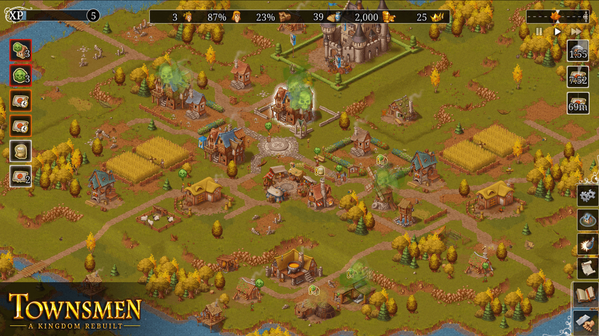 Скриншоты Townsmen — A Kingdom Rebuilt — картинки, арты, обои | VK Play