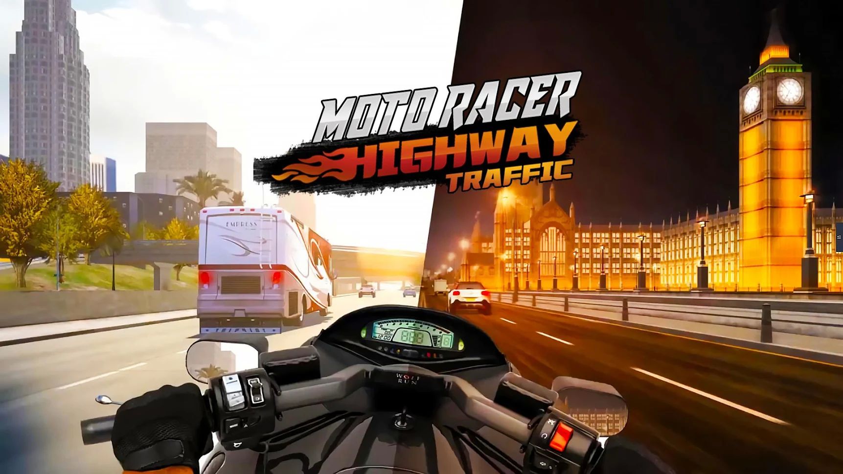 Скриншоты Moto Racer: Highway Traffic — картинки, арты, обои | VK Play