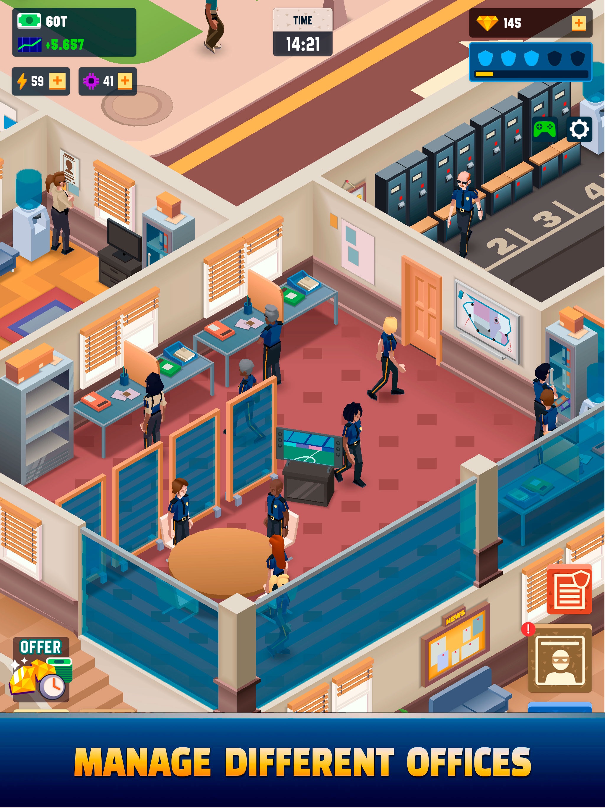 Idle Police Tycoon — Cops Game — гайды, новости, статьи, обзоры, трейлеры,  секреты Idle Police Tycoon — Cops Game | VK Play