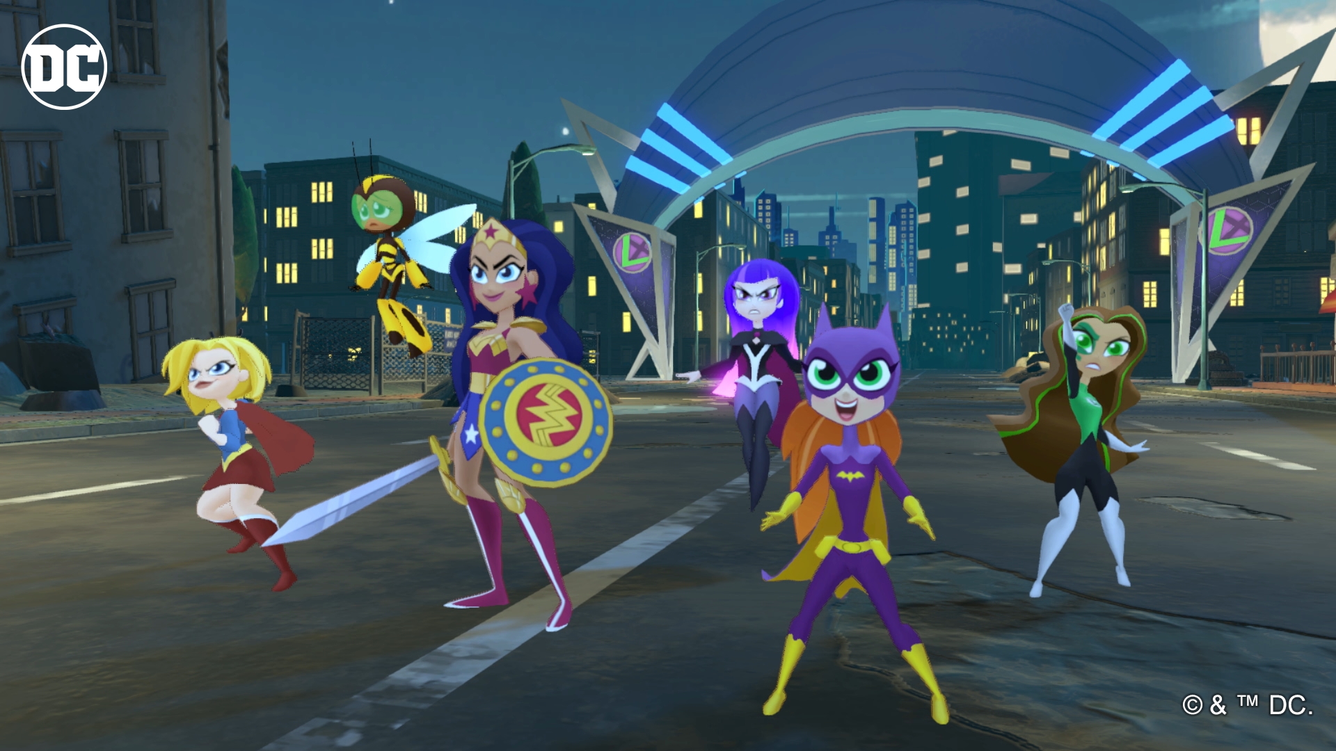 Скриншоты DC Super Hero Girls: Teen Power — картинки, арты, обои | VK Play