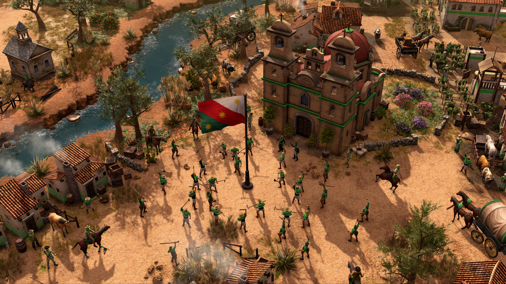 Age of Empires 3: Definitive Edition — Mexico Civilization — гайды,  новости, статьи, обзоры, трейлеры, секреты Age of Empires 3: Definitive  Edition — Mexico Civilization | VK Play