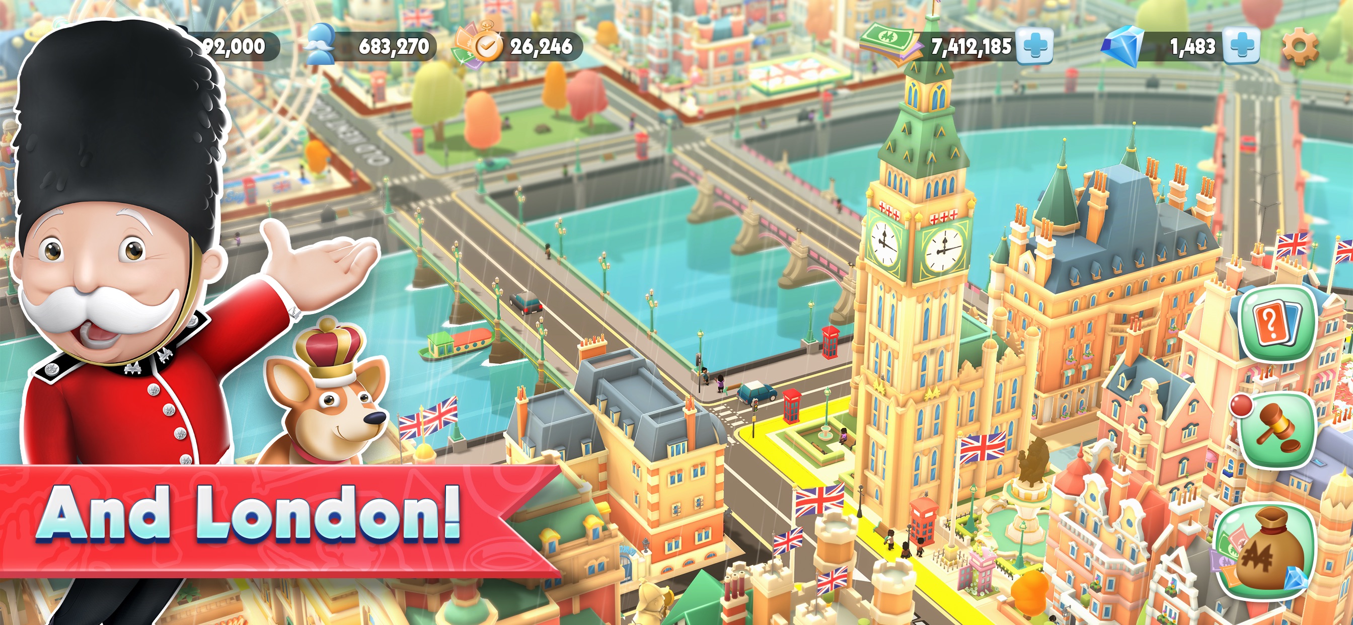 Monopoly Tycoon (mobile) — гайды, новости, статьи, обзоры, трейлеры, секреты  Monopoly Tycoon (mobile) | VK Play