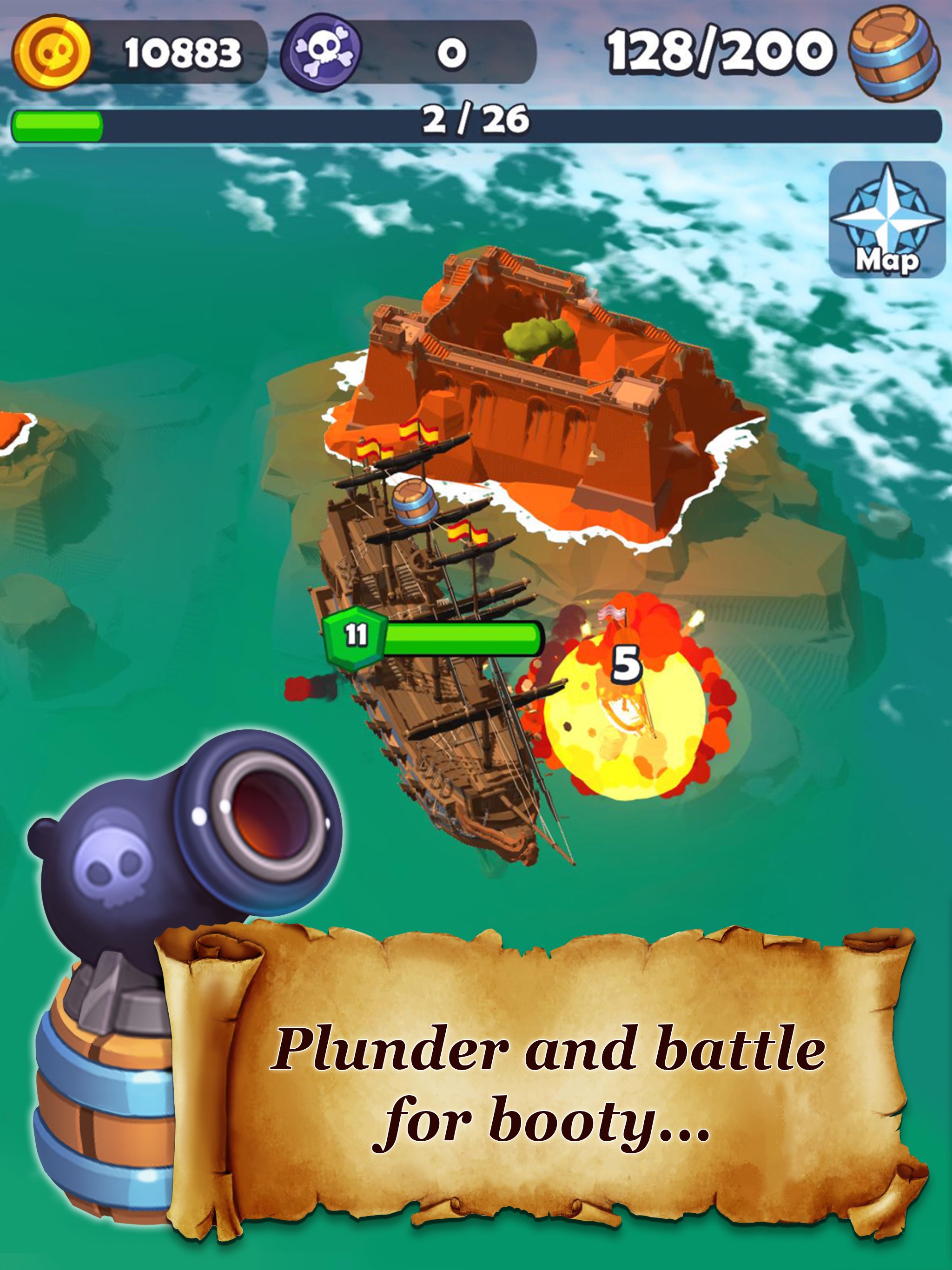 Pirate Raid: Caribbean Battle — гайды, новости, статьи, обзоры, трейлеры,  секреты Pirate Raid: Caribbean Battle | VK Play