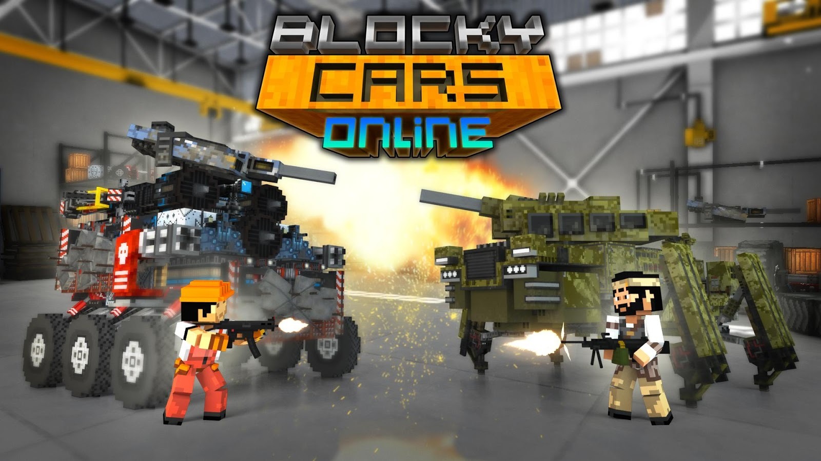 Скриншоты Blocky Cars Online — картинки, арты, обои | VK Play