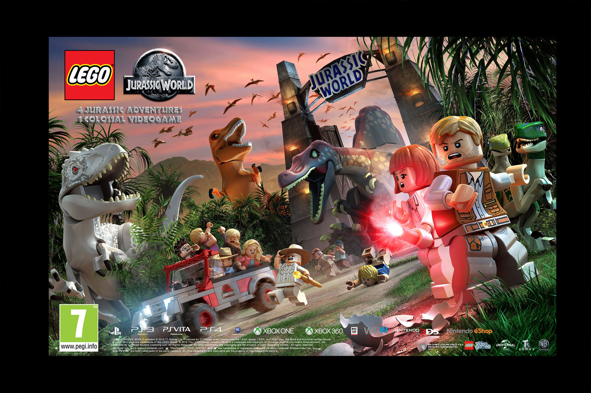 LEGO Jurassic World — гайды, новости, статьи, обзоры, трейлеры, секреты LEGO  Jurassic World | VK Play