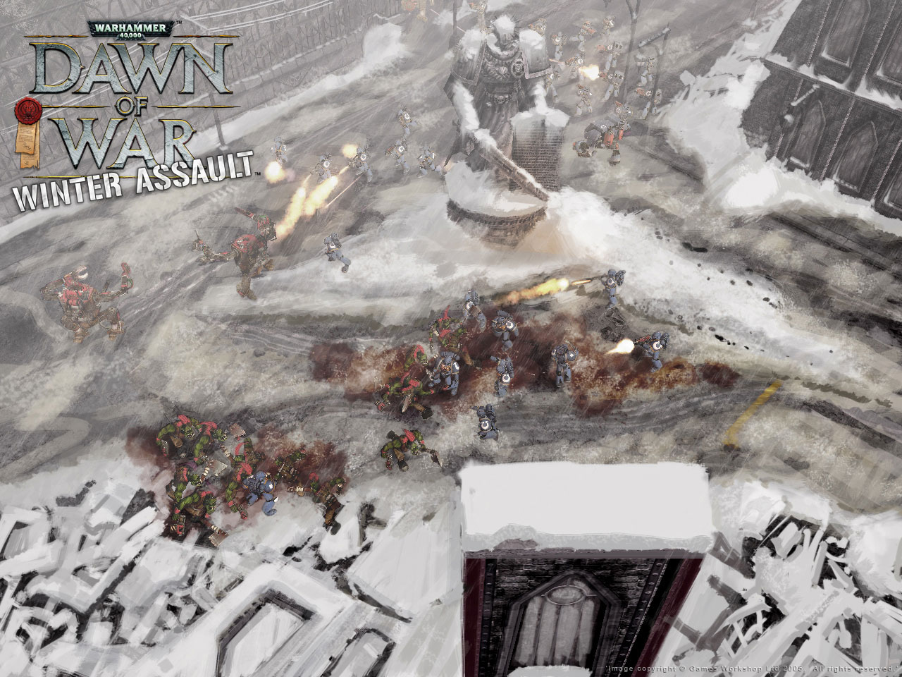 Скриншоты Warhammer 40.000: Dawn of War - Winter Assault — картинки, арты,  обои | VK Play