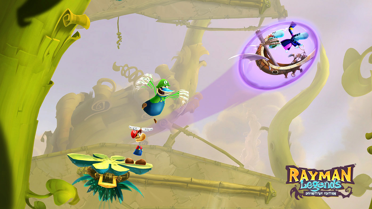 Картина по номерам раскраска тематика игра Rayman Legends - 9771 Г 60x40