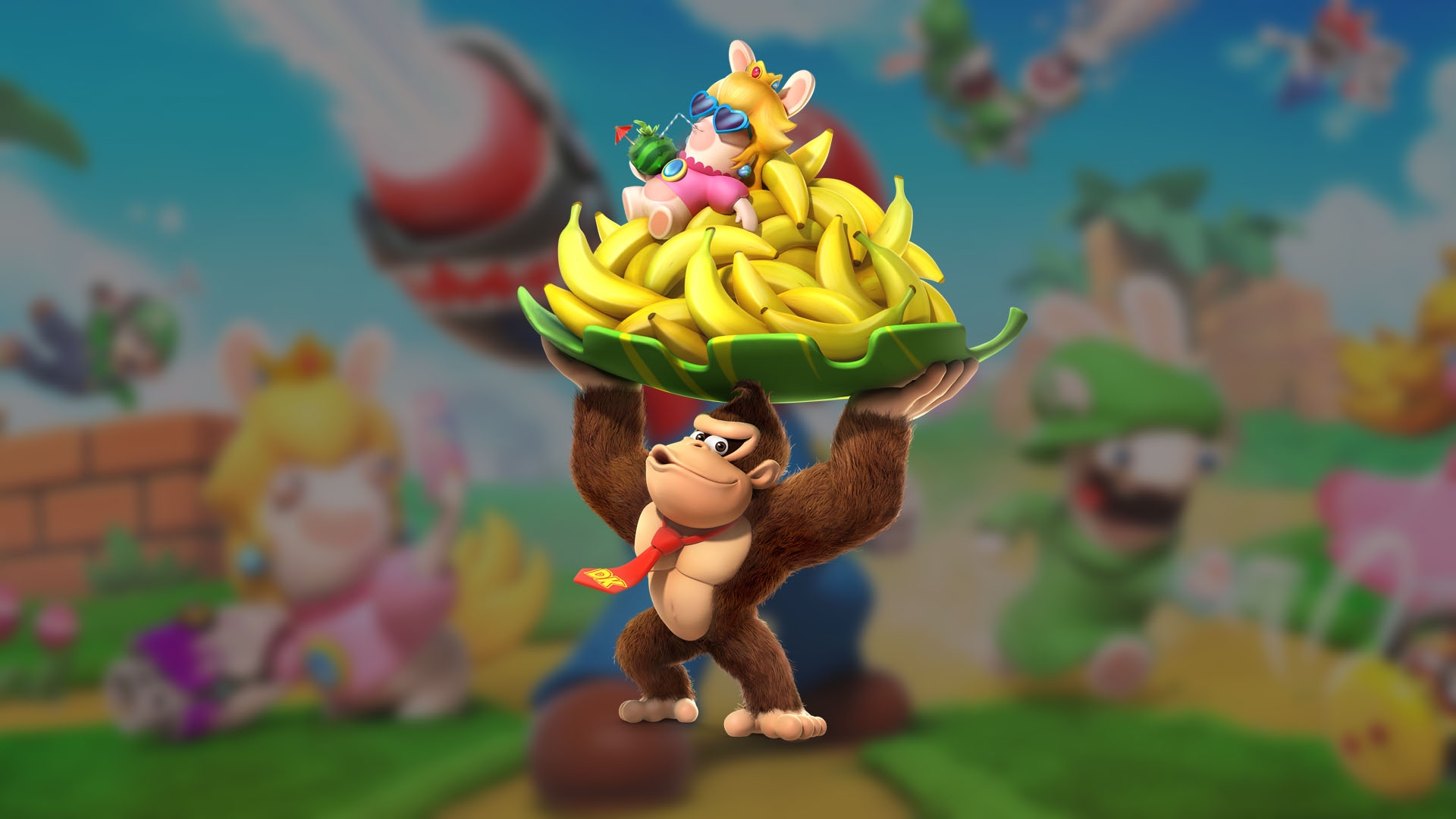 Mario + Rabbids: Битва за королевство — Приключение Donkey Kong — гайды,  новости, статьи, обзоры, трейлеры, секреты Mario + Rabbids: Битва за  королевство — Приключение Donkey Kong | VK Play