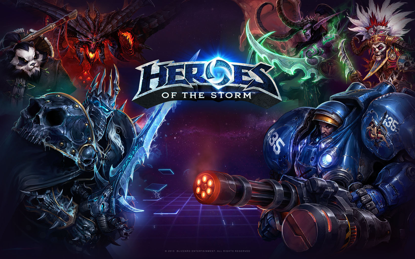 В продажу поступили комплекты раннего доступа к Heroes of the Storm