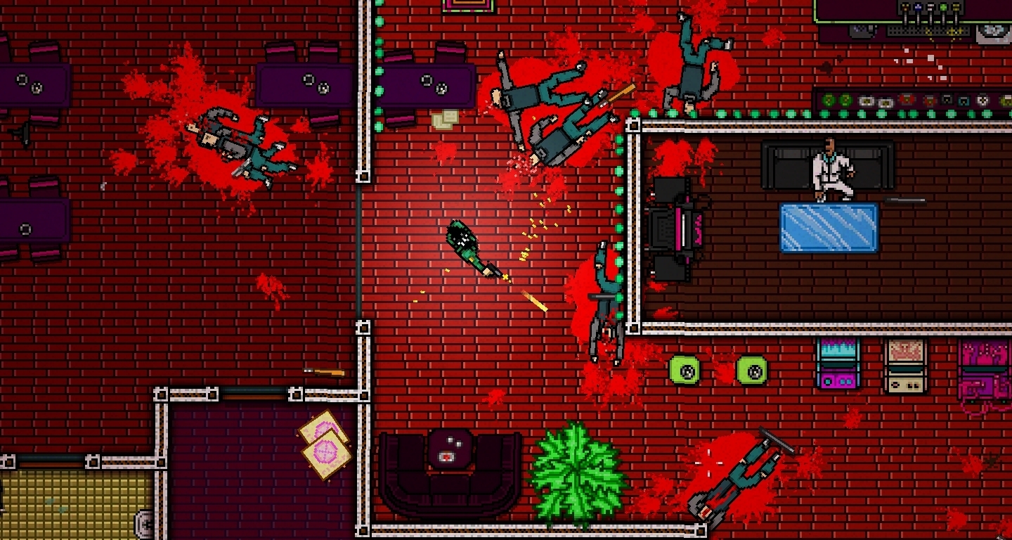 Из демоверсии Hotline Miami 2 вырезали сцену изнасилования | VK Play