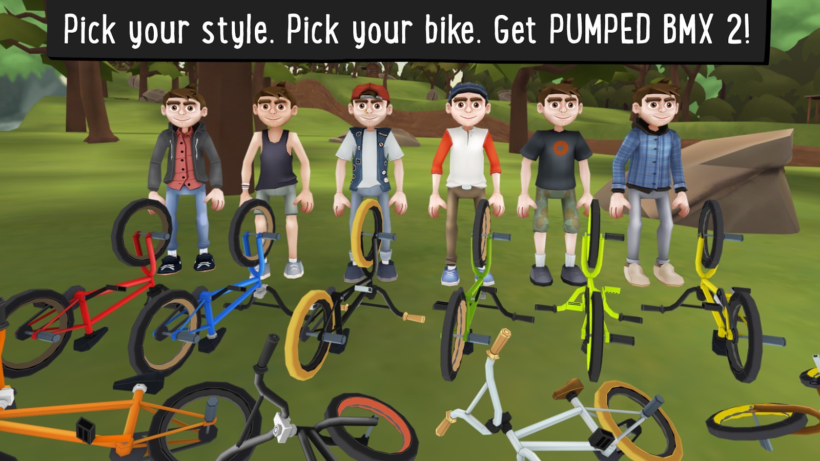 Pumped BMX 2 — гайды, новости, статьи, обзоры, трейлеры, секреты Pumped BMX  2 | VK Play