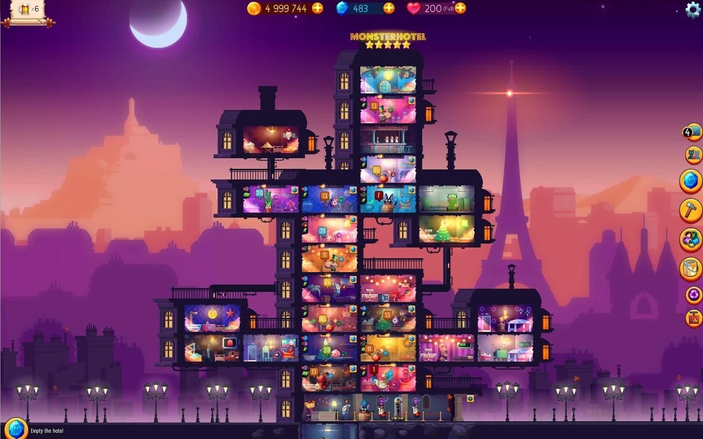 Monster Hotel — гайды, новости, статьи, обзоры, трейлеры, секреты Monster  Hotel | VK Play