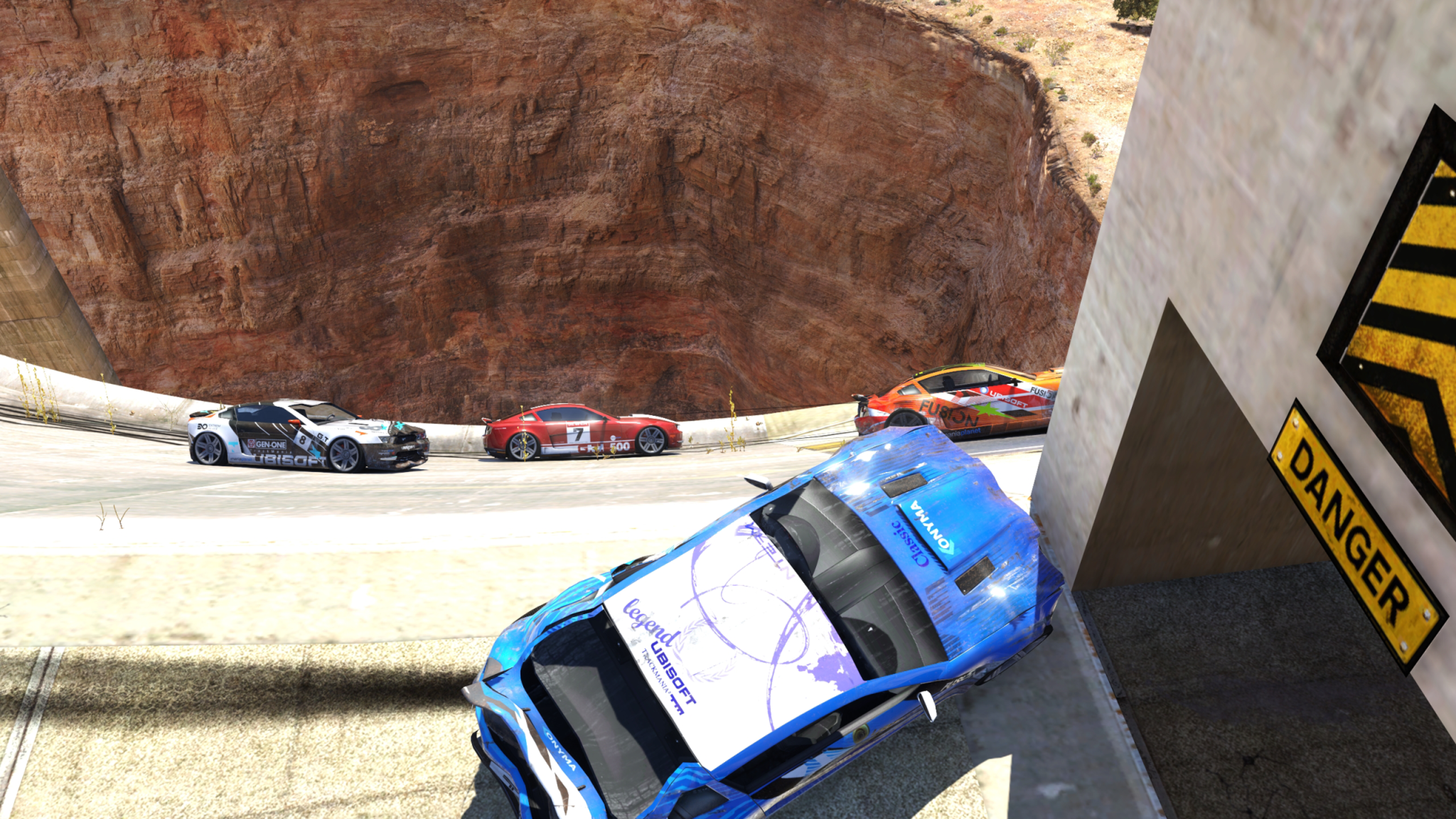 Trackmania 2 canyon