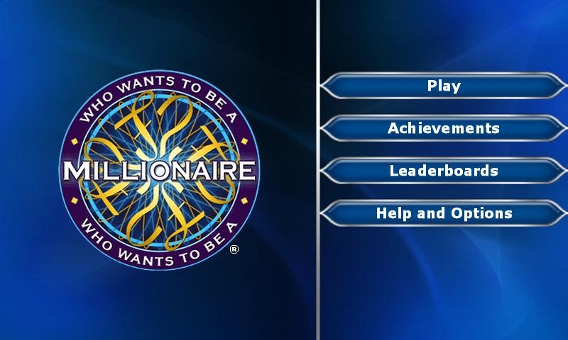 Play who wants to be a millionaire