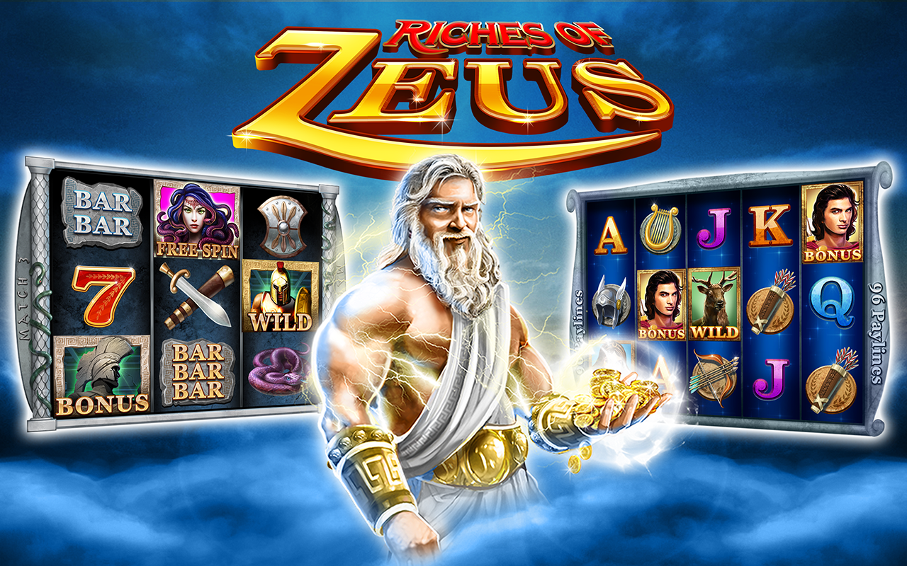 Скриншоты Slots Zeus Riches Casino Slots — картинки, арты, обои | VK Play