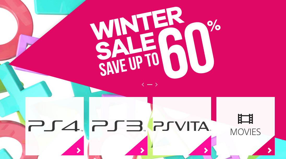 Sony Winter sale.