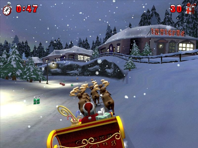 Santa games. Санта Райд. Игра про Санту 2d.