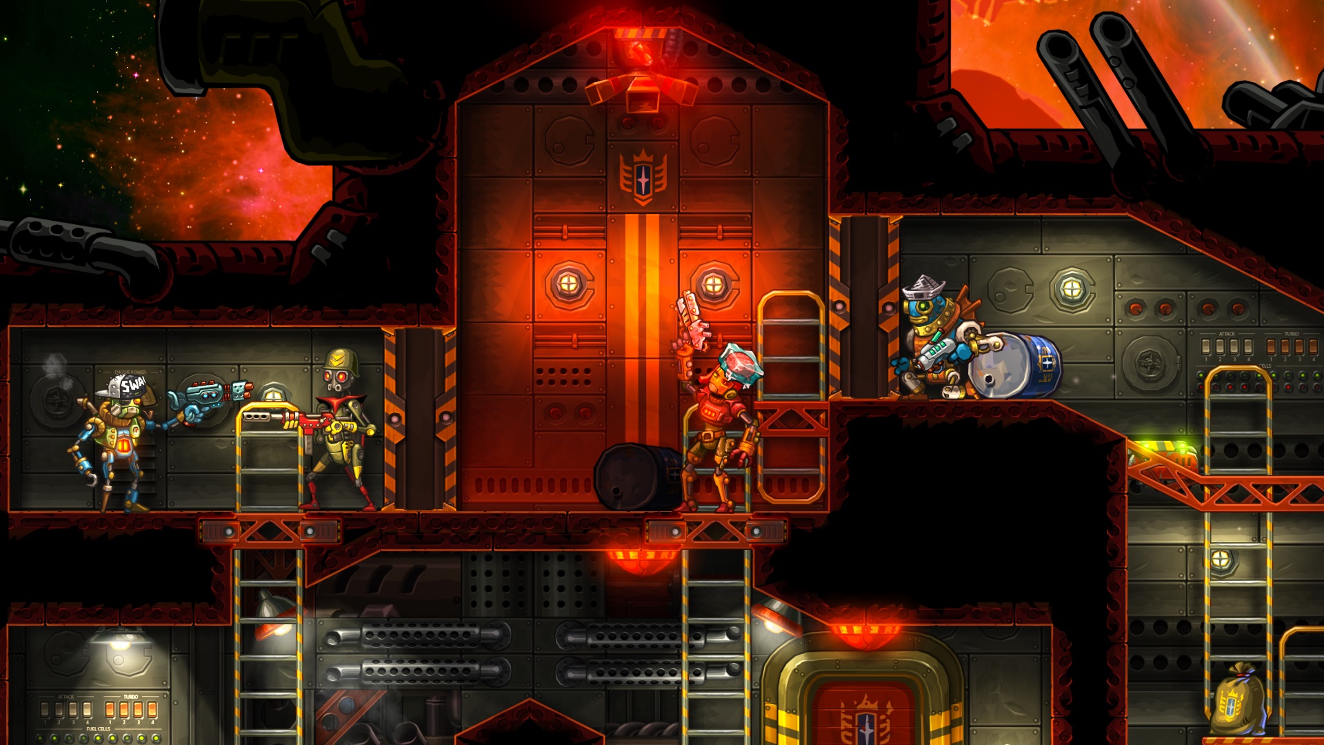 Мы опубликовали рецензию на SteamWorld Heist