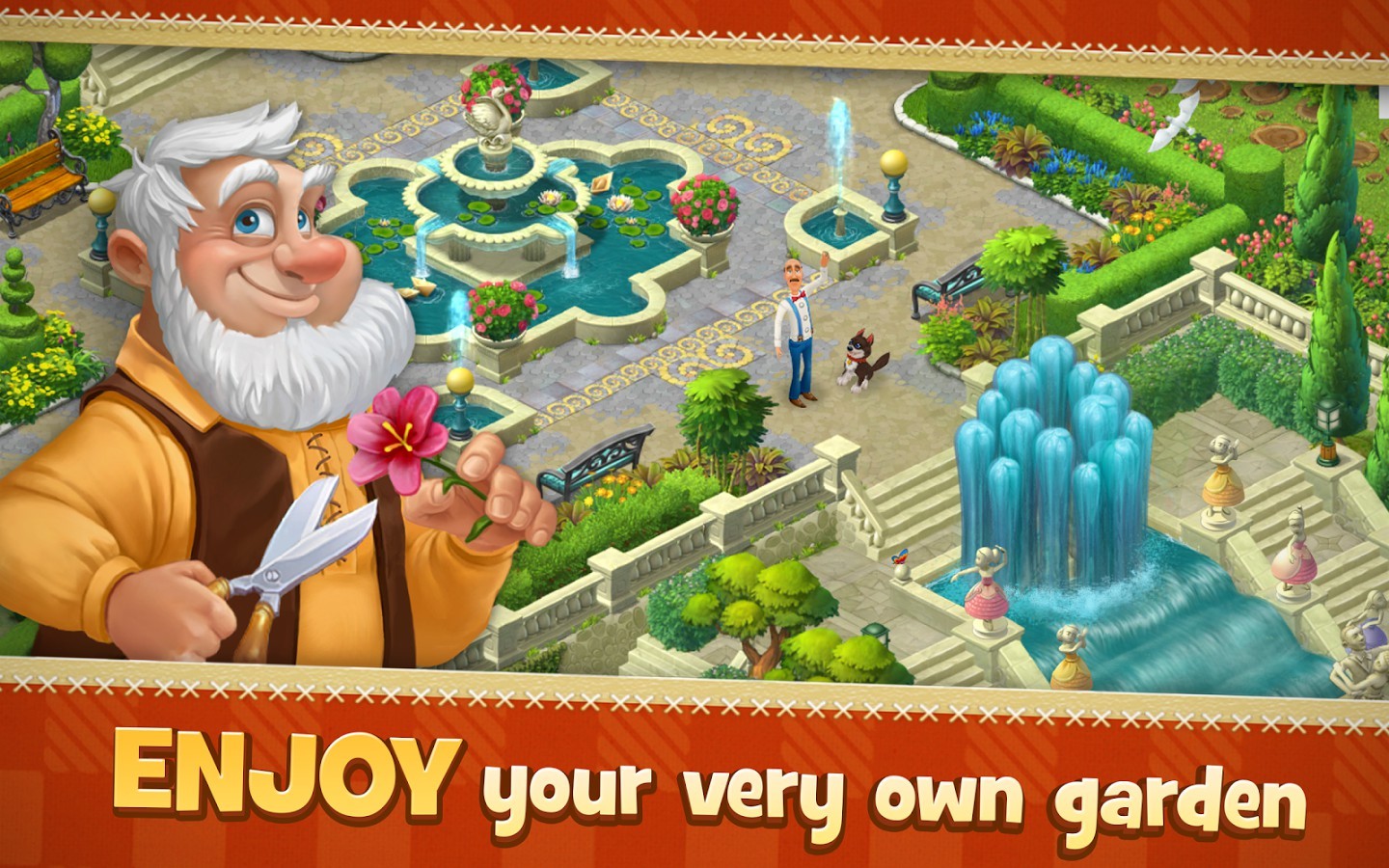 Gardenscapes (Mobile) — гайды, новости, статьи, обзоры, трейлеры, секреты  Gardenscapes (Mobile) | VK Play