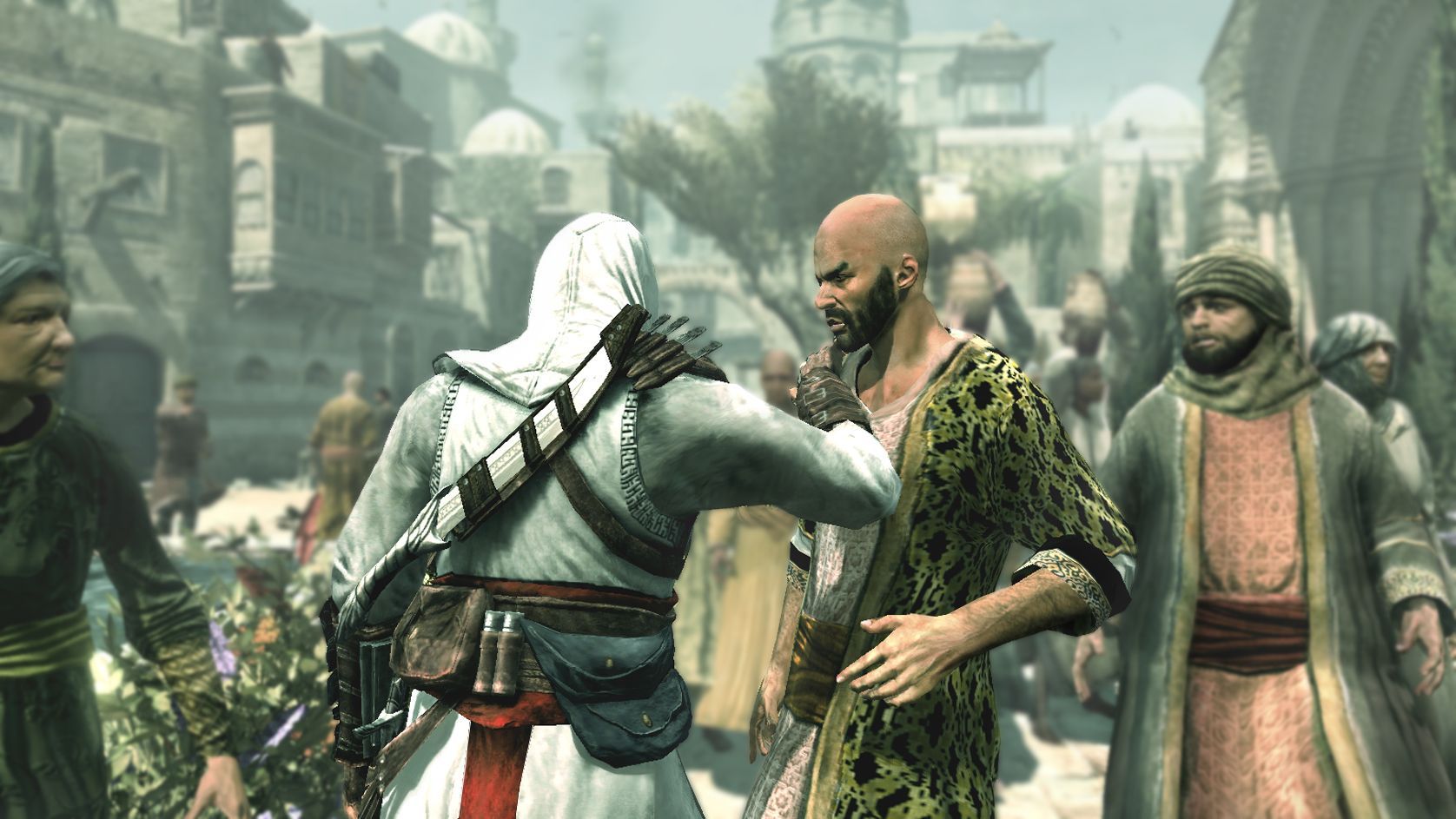 Первые ассасины игра. Assassins Creed 1 screenshot. Ассасин Крид 2007. Ассасин Creed 2008. Assassin’s Creed 2008 PC.