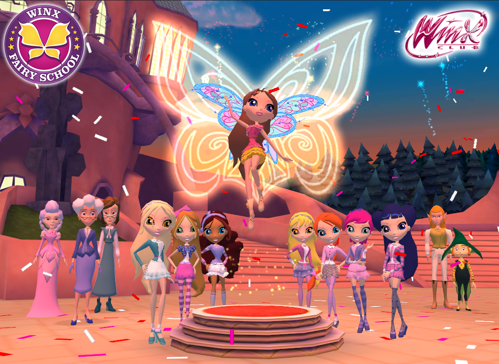 Версии винк. Игра Винкс школа волшебниц. Winx Club школа волшебниц игра. Игра Winx Fairy School Adventures. Игра Винкс Fairy School.