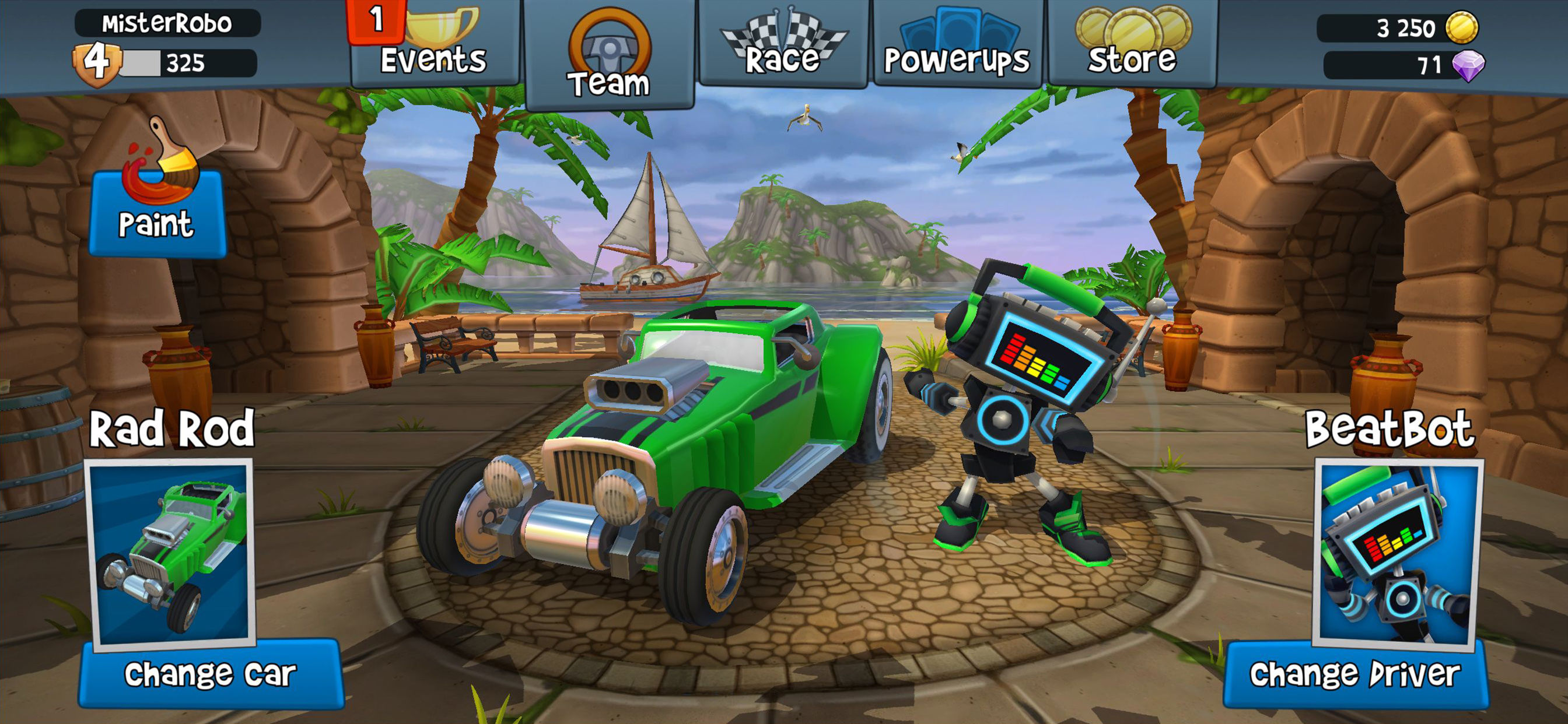 Скриншоты Beach Buggy Racing 2 — картинки, арты, обои | VK Play