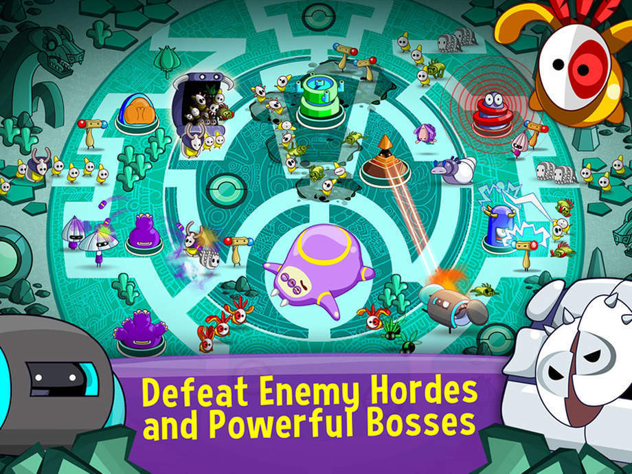 Adventure Xpress IOS. Tower Defense Baby sleeping.