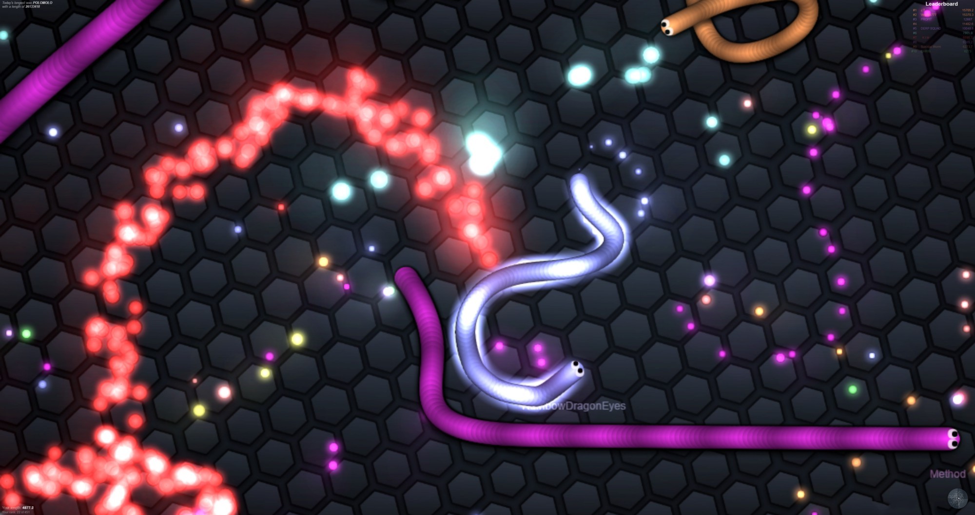 Slither.io — гайды, новости, статьи, обзоры, трейлеры, секреты Slither.io |  VK Play