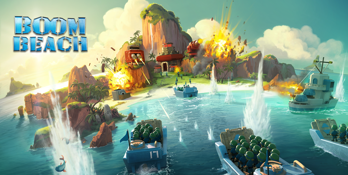 Boom Beach появилась на Android