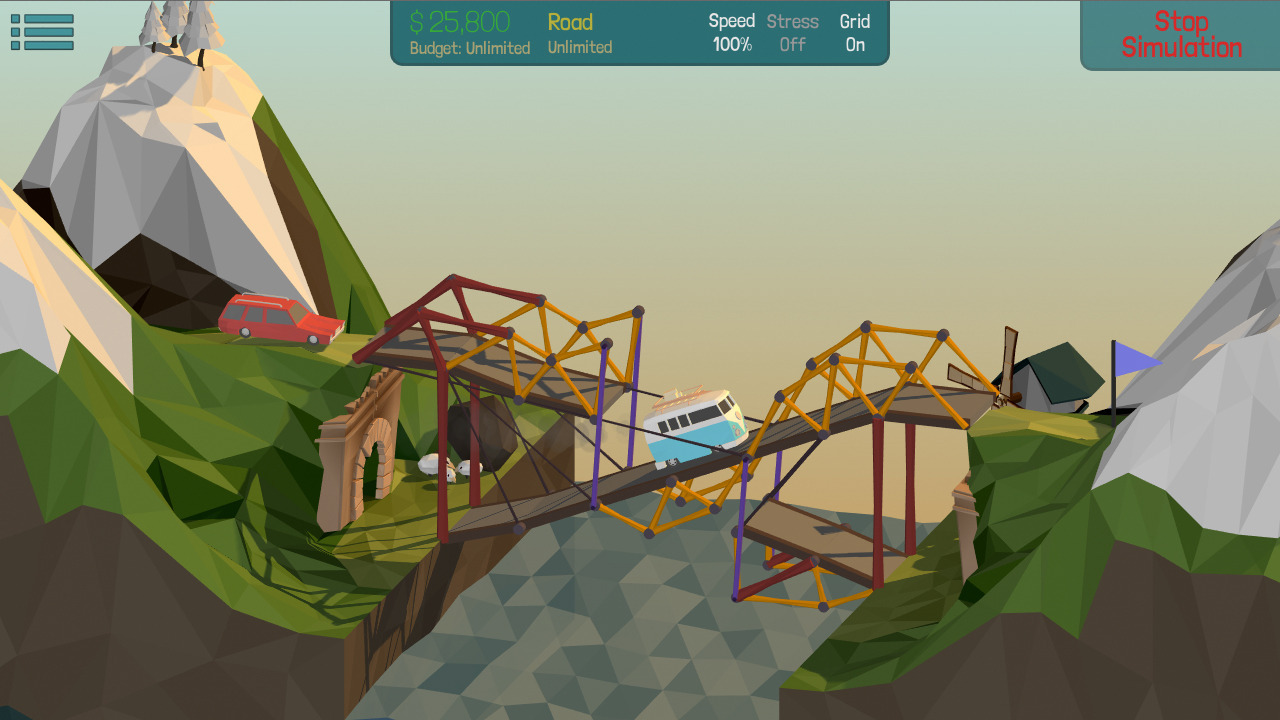 Poly Bridge — гайды, новости, статьи, обзоры, трейлеры, секреты Poly Bridge  | VK Play