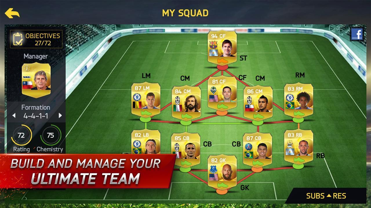 Скриншоты FIFA 15 Ultimate Team — картинки, арты, обои | VK Play