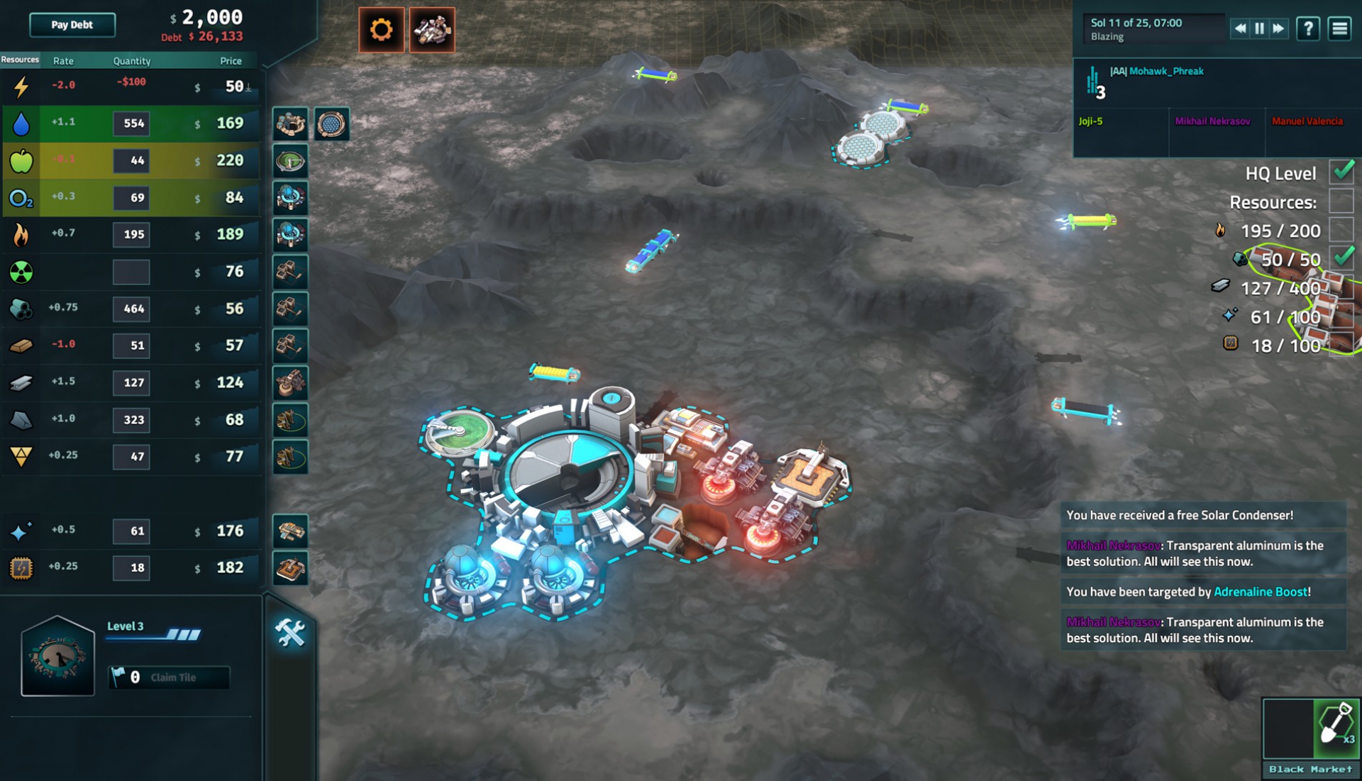 Level resource. World of Company игра. Offworld trading Company крафт. March Offworld Recon. Resource Leveling.