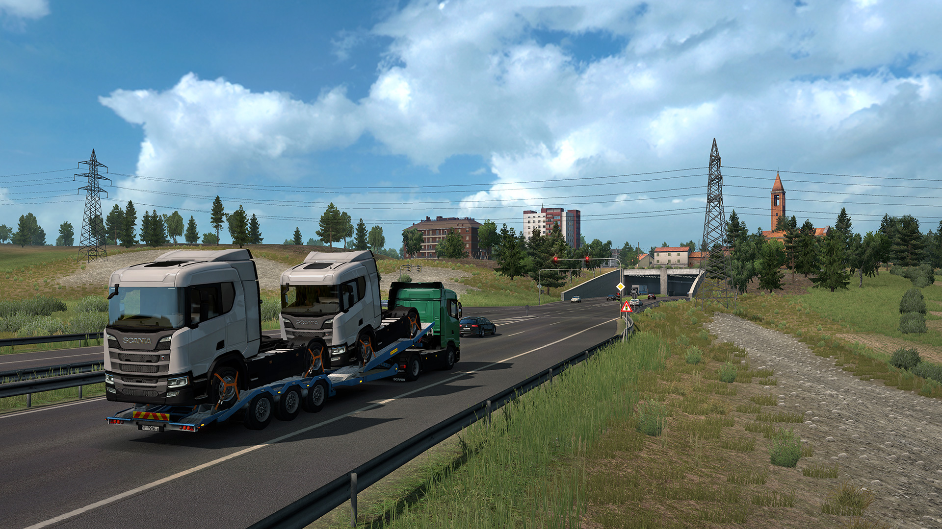 Euro Truck Simulator 2 — Раскраска «Vabis BTZ» для Scania T Longline / Транспорт / Моды и скины