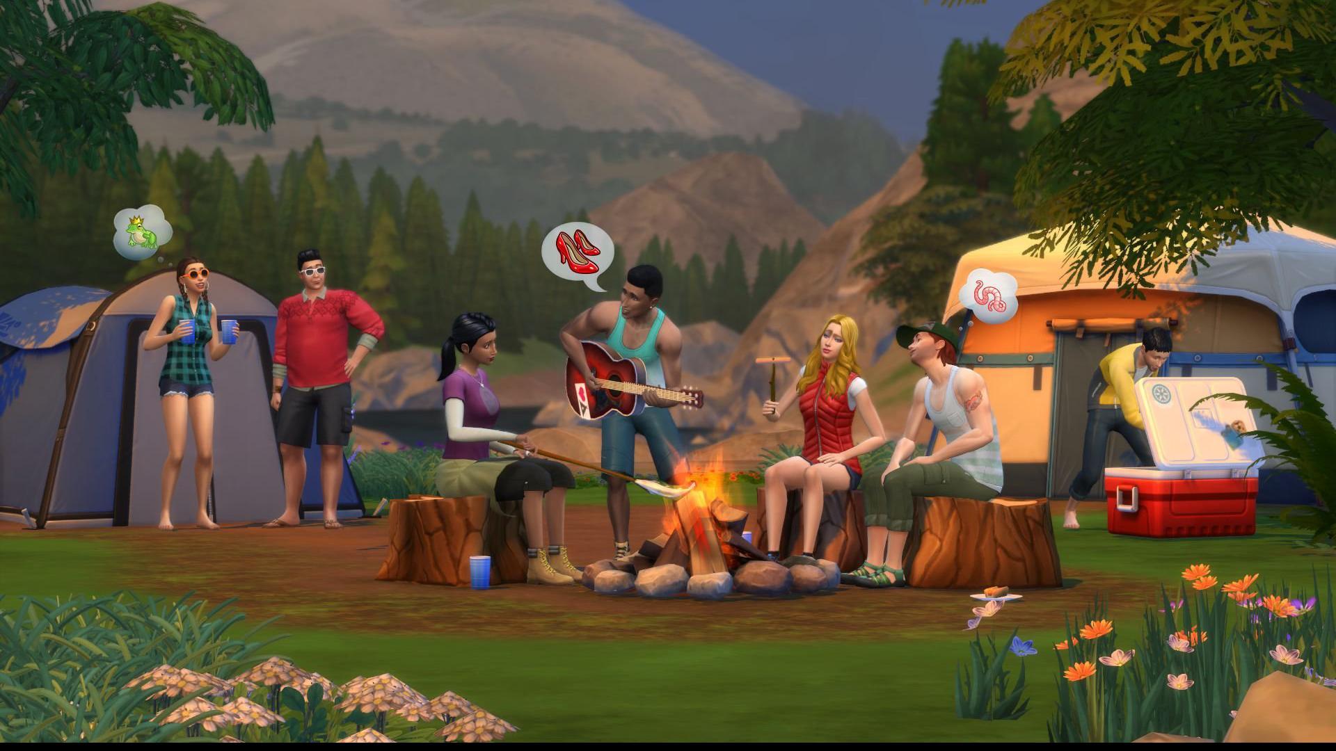 The Sims 4: Outdoor Retreat — гайды, новости, статьи, обзоры, трейлеры,  секреты The Sims 4: Outdoor Retreat | VK Play