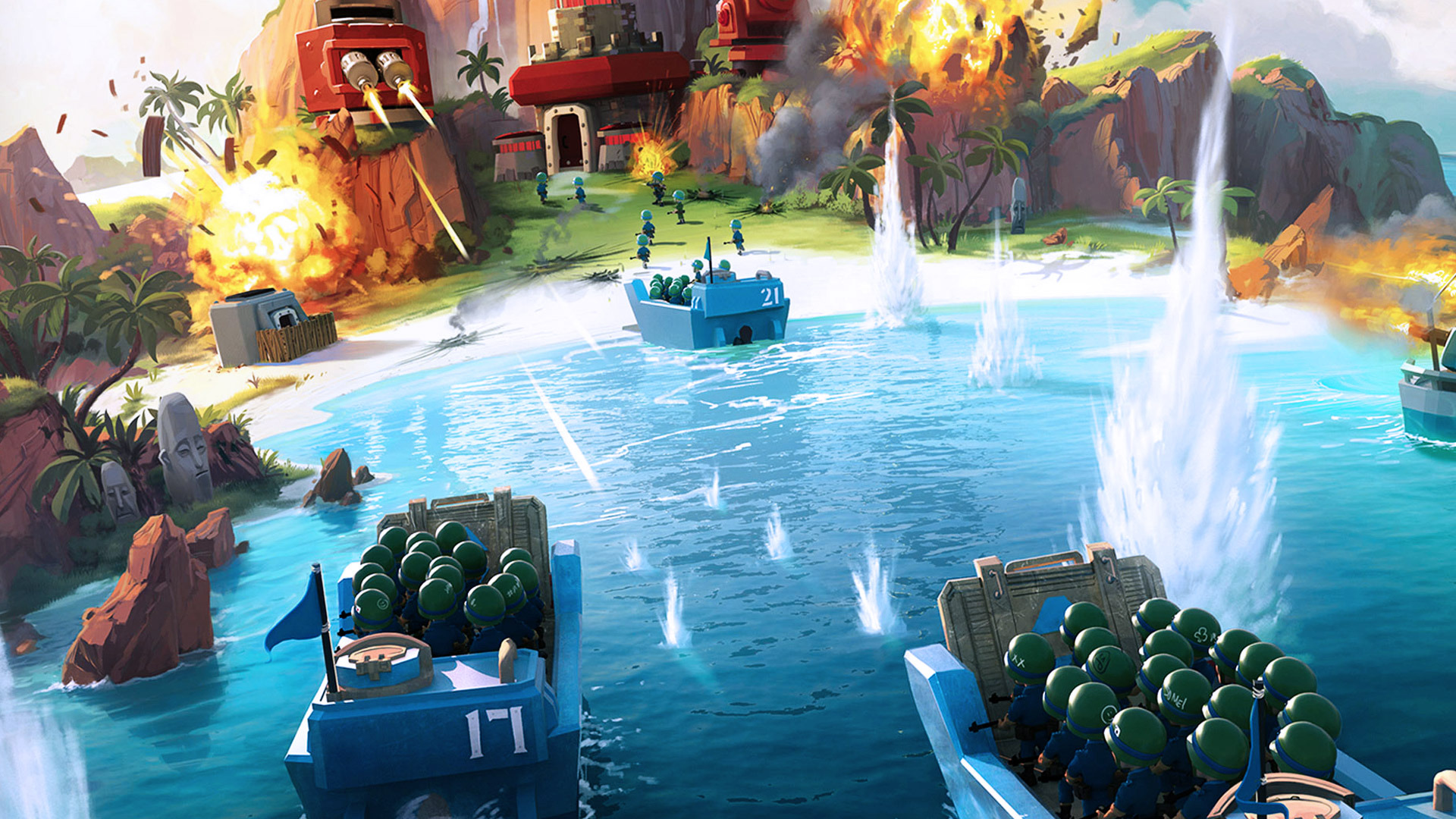 Boom Beach — гайды, новости, статьи, обзоры, трейлеры, секреты Boom Beach |  VK Play