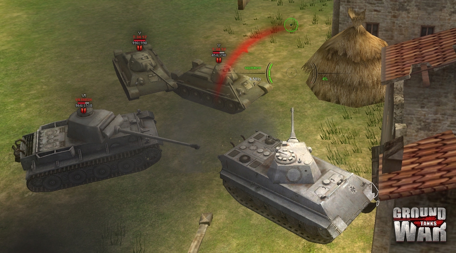 Military Tanks: Tank War Games хочет заменить World of Tanks