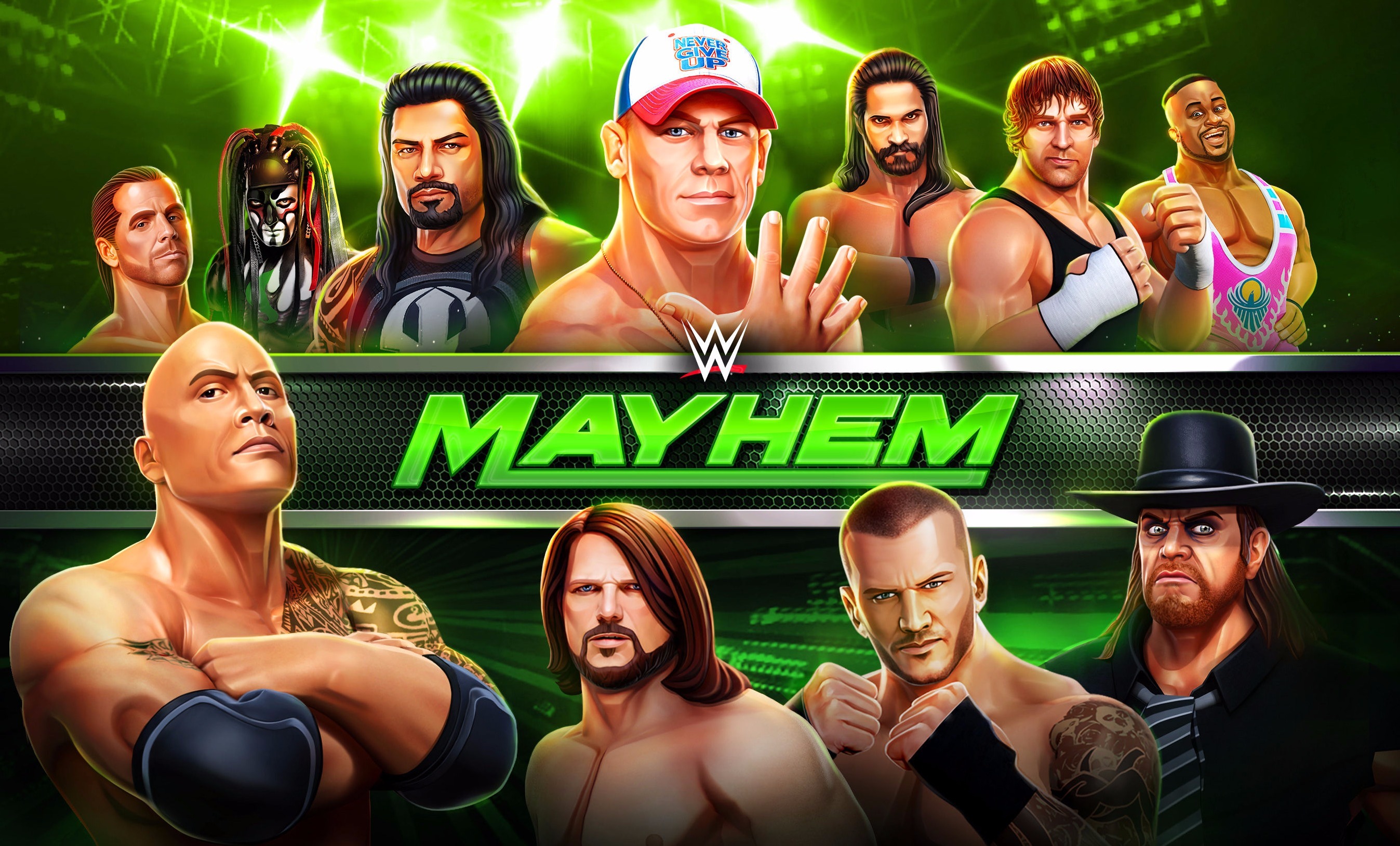 WWE Mayhem — гайды, новости, статьи, обзоры, трейлеры, секреты WWE Mayhem |  VK Play