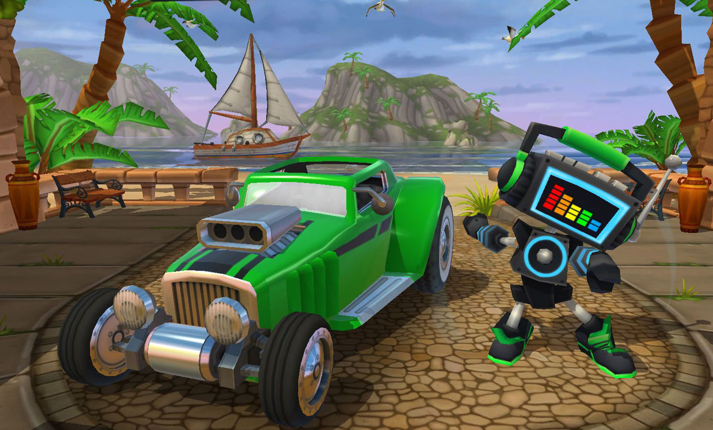 Beach Buggy Racing 2 — гайды, новости, статьи, обзоры, трейлеры, секреты  Beach Buggy Racing 2 | VK Play