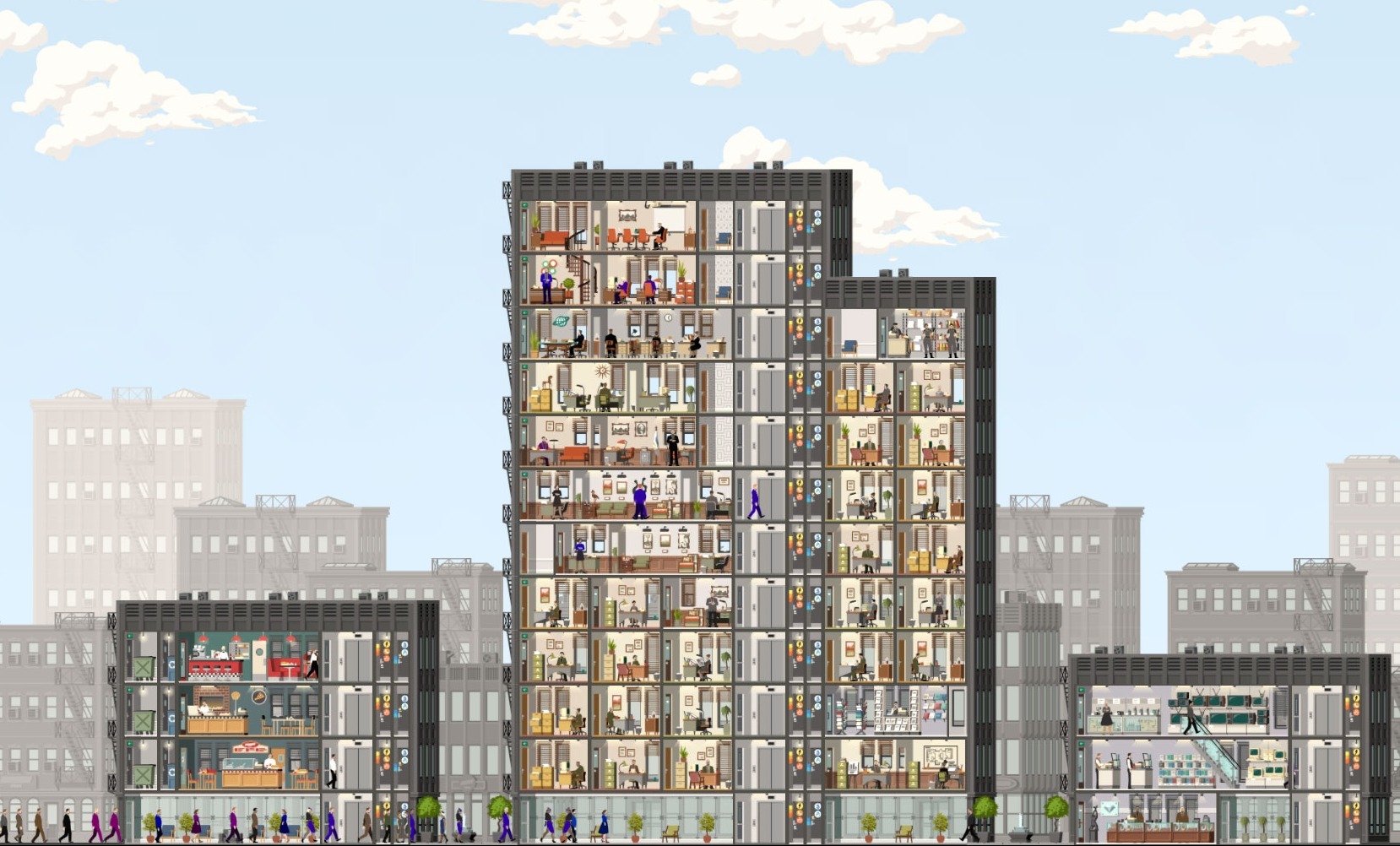 Project Highrise — гайды, новости, статьи, обзоры, трейлеры, секреты Project  Highrise | VK Play