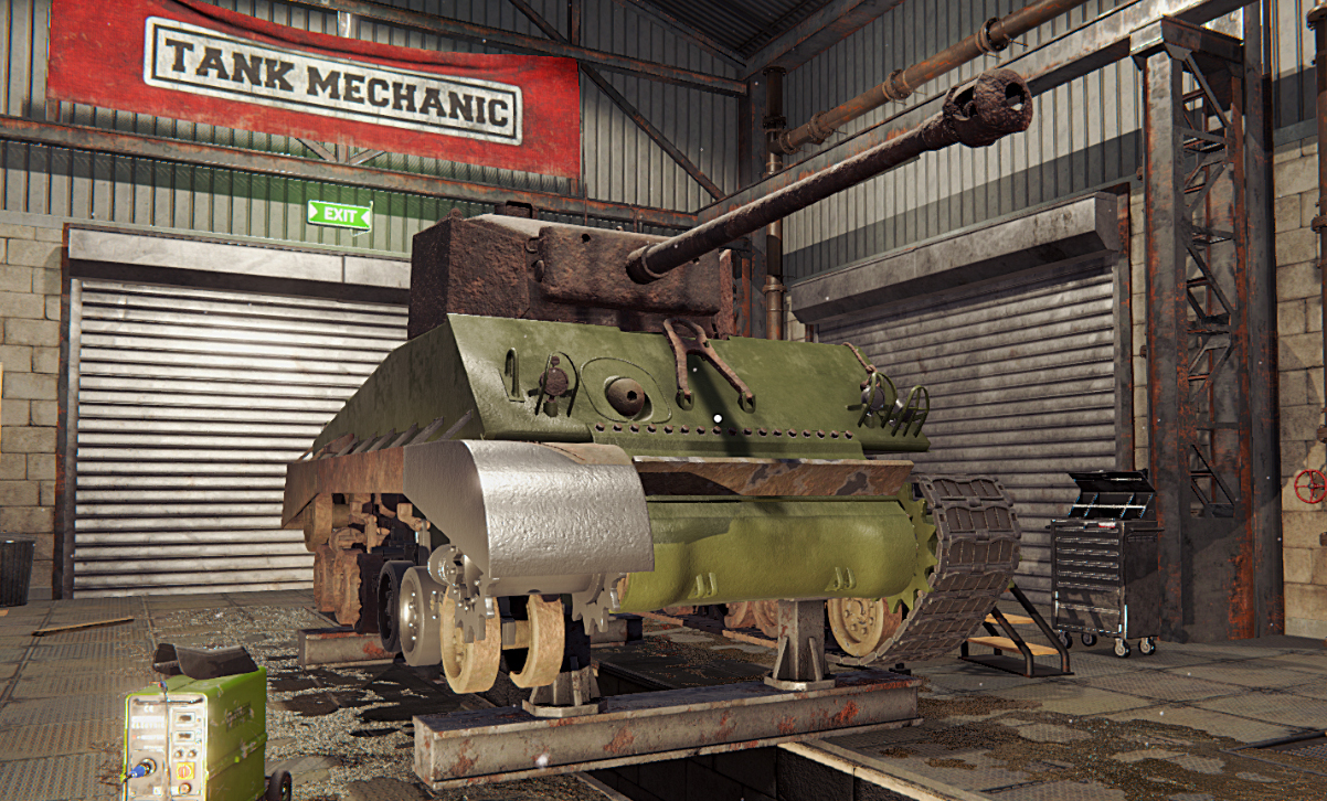 Tank Mechanic Simulator — гайды, новости, статьи, обзоры, трейлеры, секреты Tank  Mechanic Simulator | VK Play