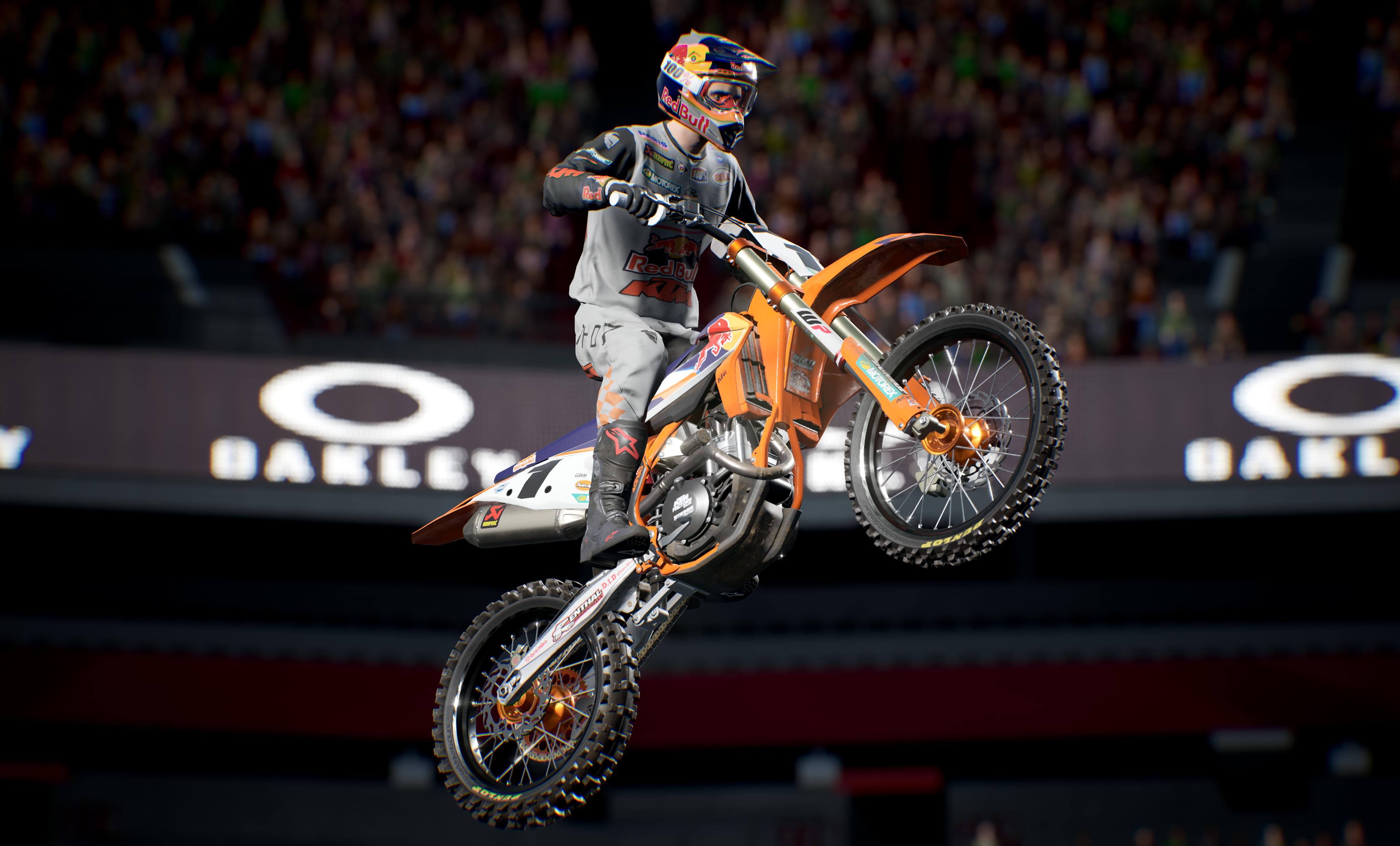 Monster Energy Supercross — The Official Videogame 4 — гайды, новости,  статьи, обзоры, трейлеры, секреты Monster Energy Supercross — The Official  Videogame 4 | VK Play