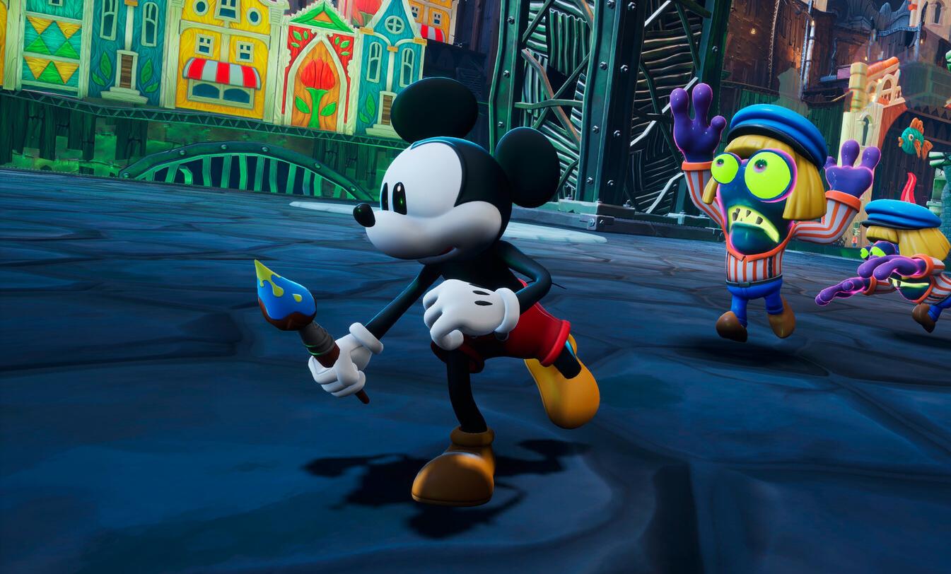 Disney Epic Mickey: Rebrushed — гайды, новости, статьи, обзоры, трейлеры,  секреты Disney Epic Mickey: Rebrushed | VK Play