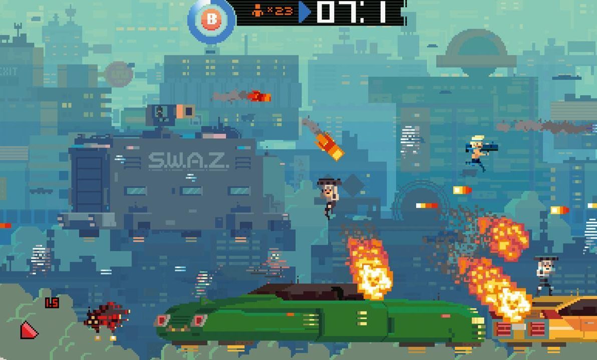 Super Time Force Ultra — гайды, новости, статьи, обзоры, трейлеры, секреты  Super Time Force Ultra | VK Play