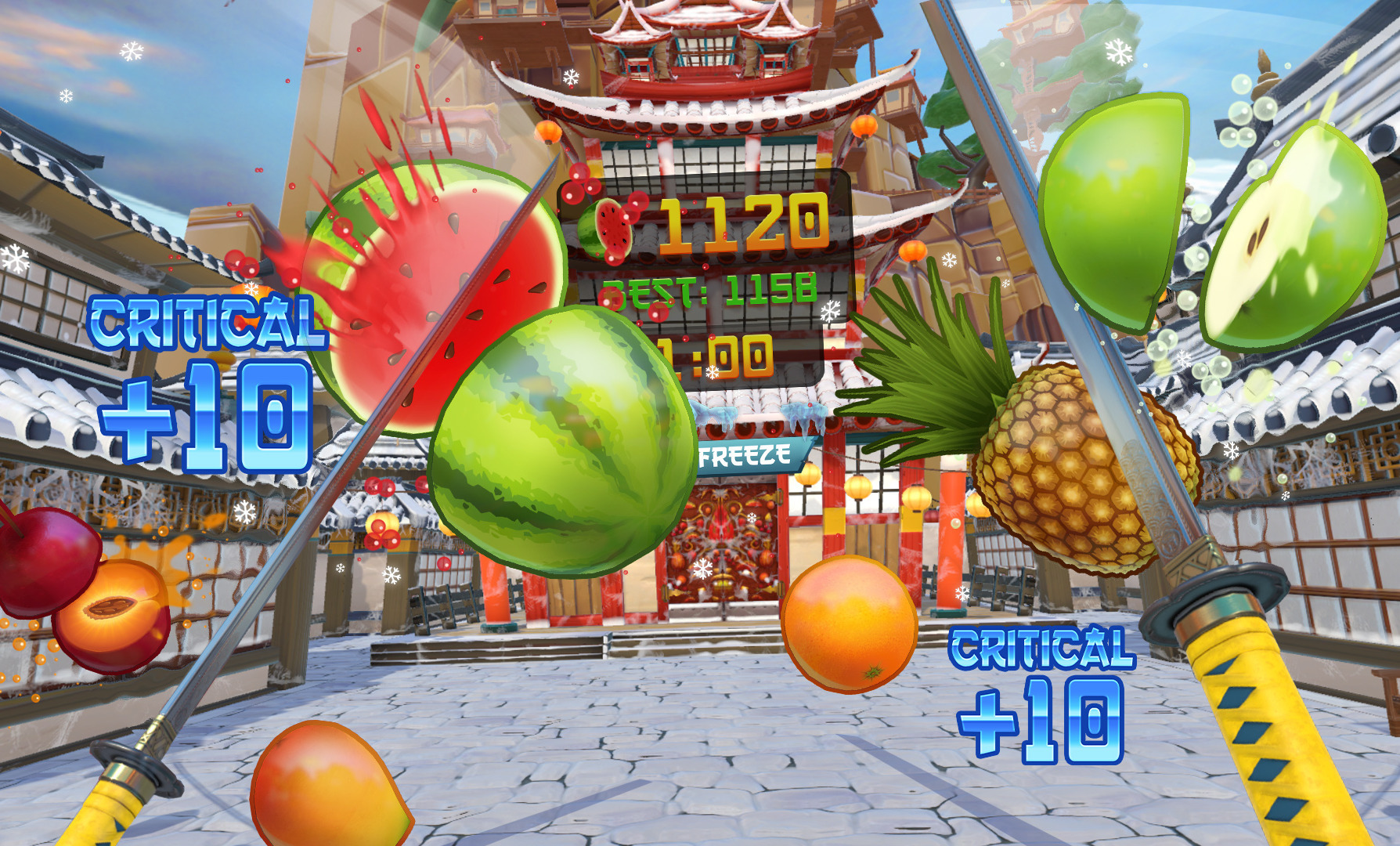 Fruit Ninja VR — гайды, новости, статьи, обзоры, трейлеры, секреты Fruit  Ninja VR | VK Play