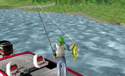 Fishing on the Computer????? (Trophy Bass 3D) 