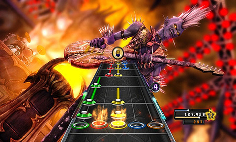 Guitar hero hot sale warriors of rock