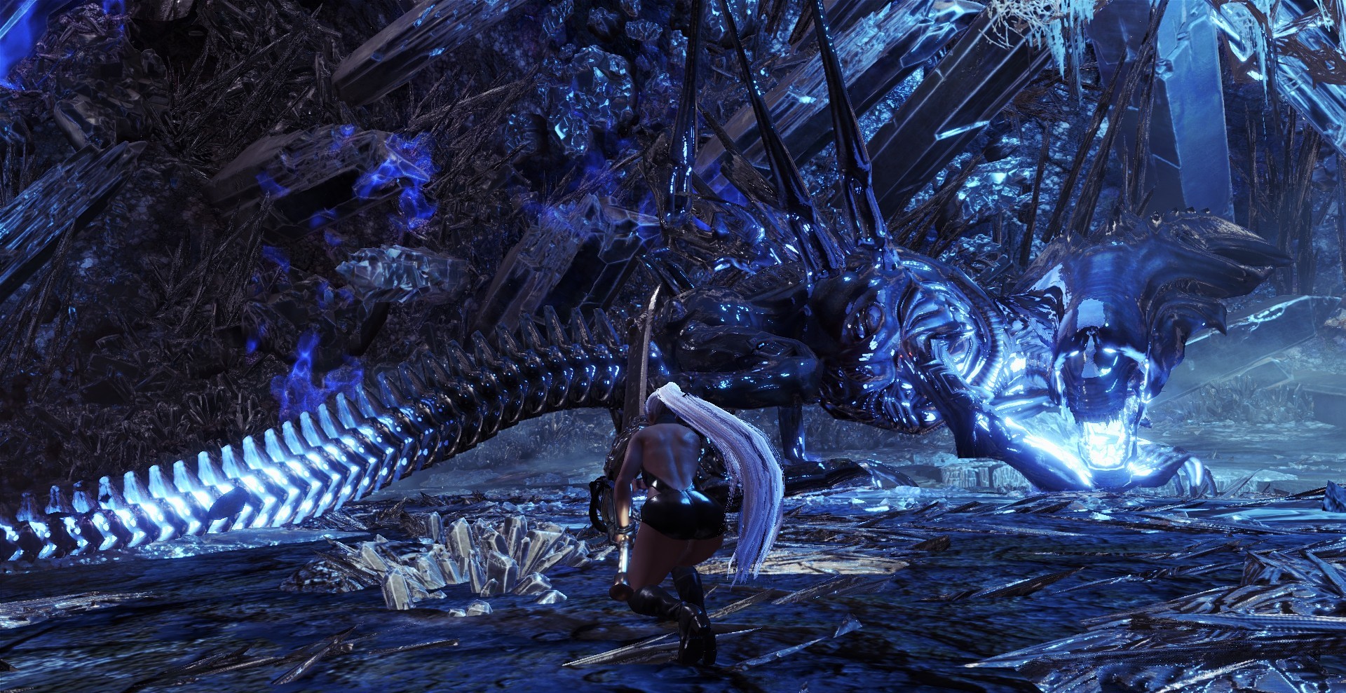 Моддер добавил в Monster Hunter: World Королеву Чужих