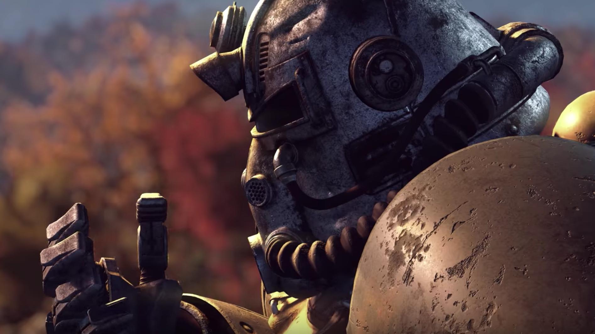 У легендарной брони в Fallout 76 завёлся забавный баг