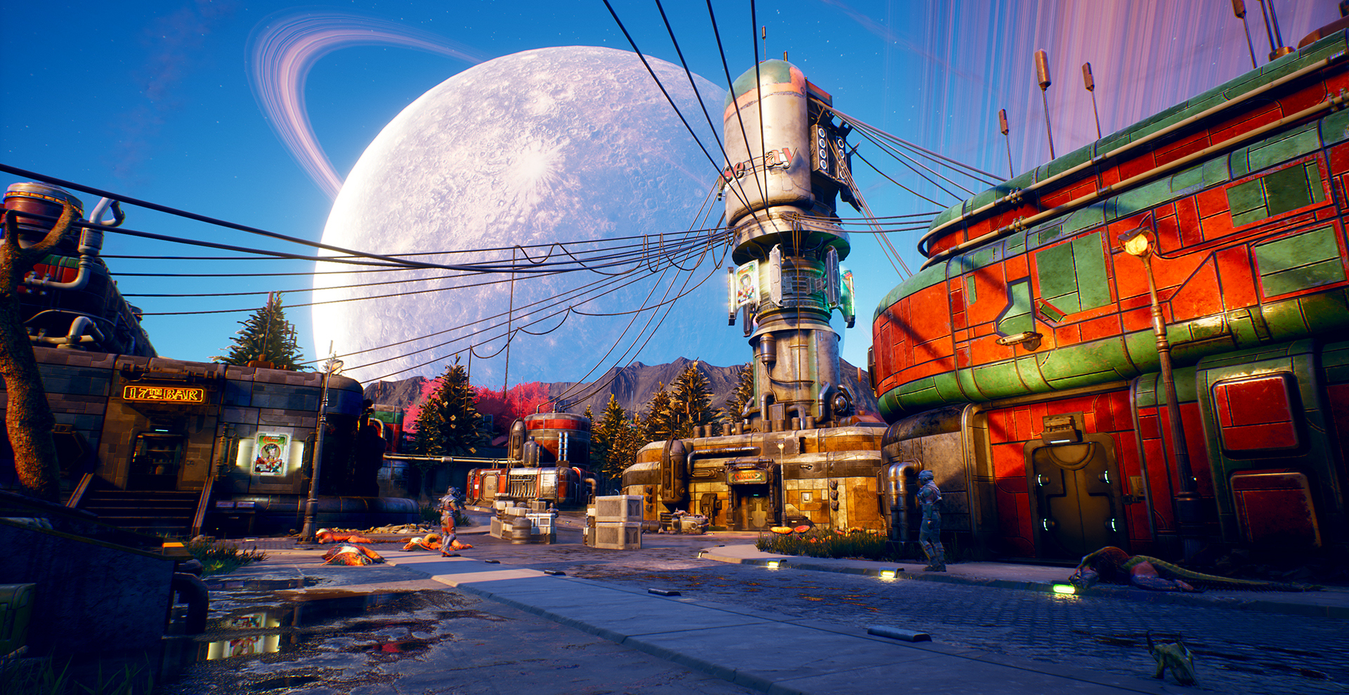 Outer worlds электричество